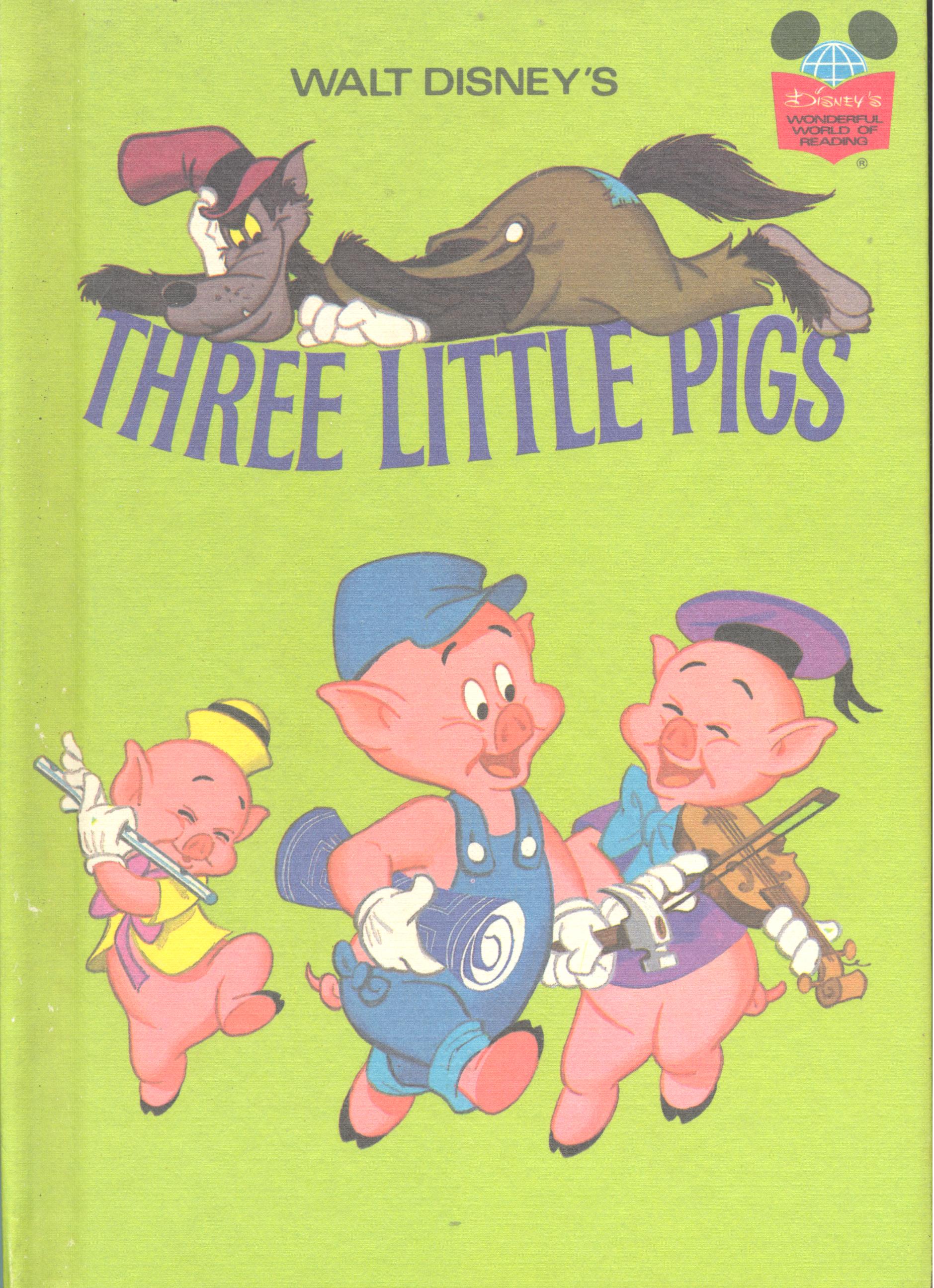 Walt Disney' s Three little pigs.