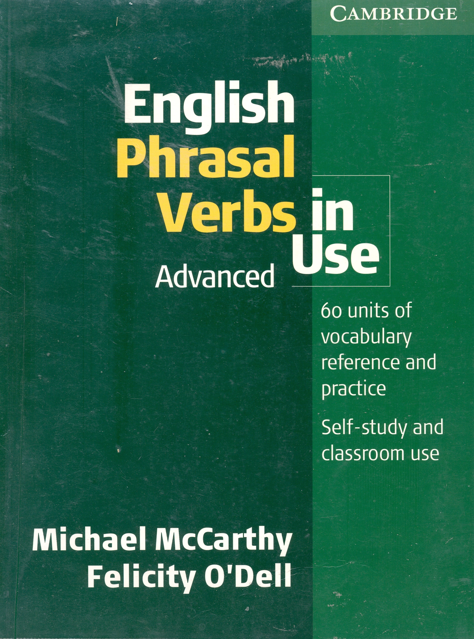 English phrasal verbs in use : advanced 60 units of vocabulary refrence and practice self-study and classroom use