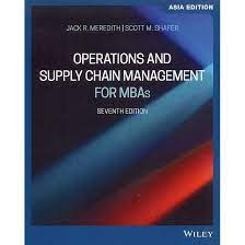 Operations and supply chain management for MBAs